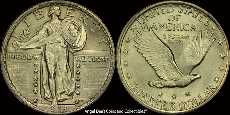Standing Liberty Quarters