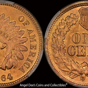 1864-L PCGS MS65+ RB