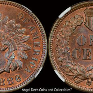1886 T-1 NGC MS67RB