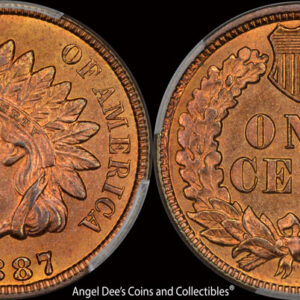 1887 PCGS MS66RB