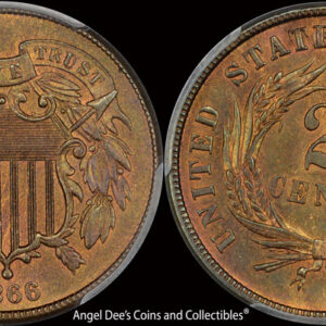 1866 PCGS MS66RB