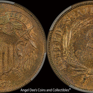 1873 Open 3 PCGS PR66BN