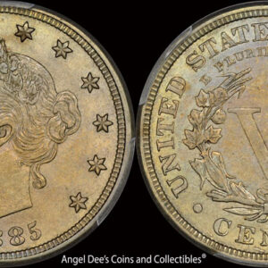1885 PCGS AU50