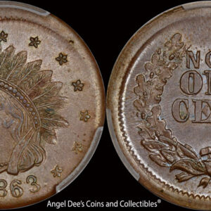 1863 PCGS MS64BN